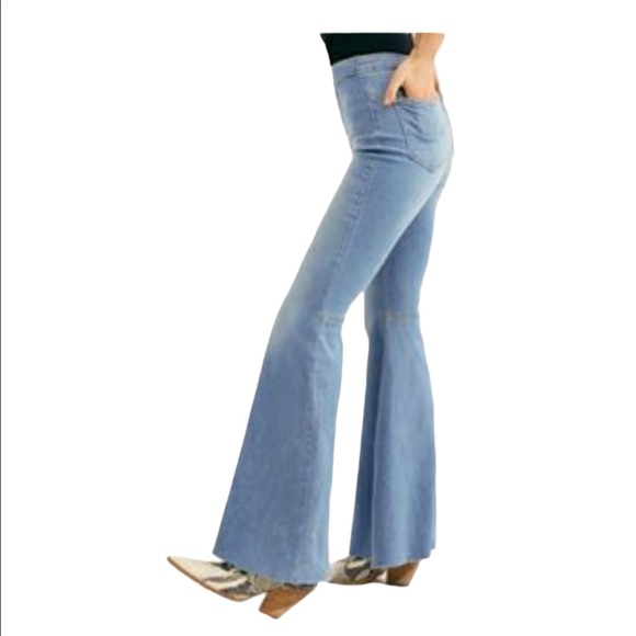 We The Free Denim - We the Free Super High Rise Wide Leg Jeans Sz 30